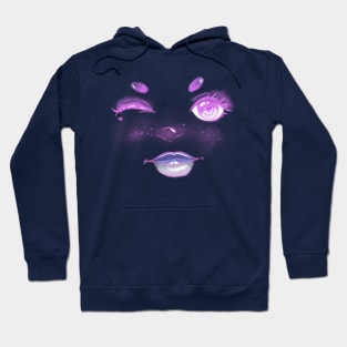 Magical Winking Girl Hoodie